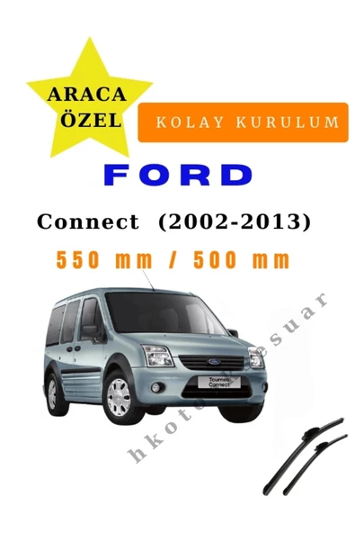 Mfk Ford Connect  (2002-2013) Araca Özel Sİlecek Ön iki