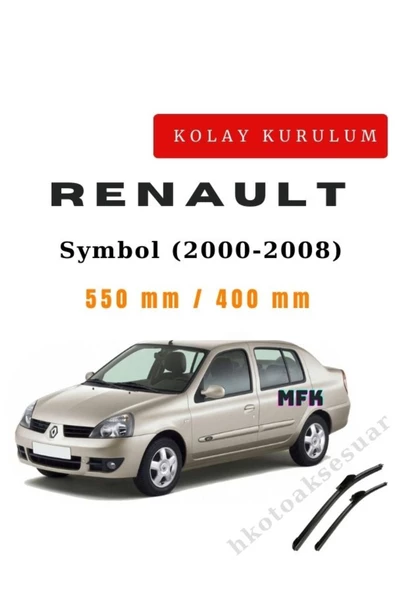 Mfk Renault Symbol (2000-2008) Araca Özel Silecek