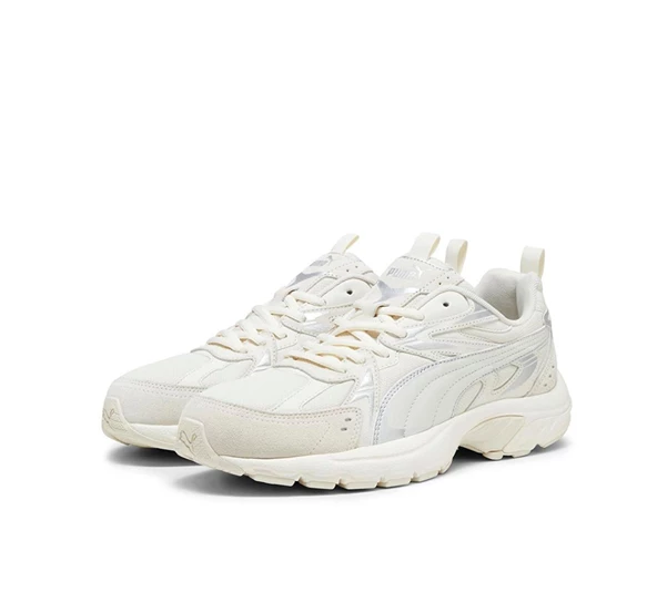 Puma Krem Erkek Deri Lifestyle Ayakkabı  Milenio Tech Suede 393489-03 - Resim 2