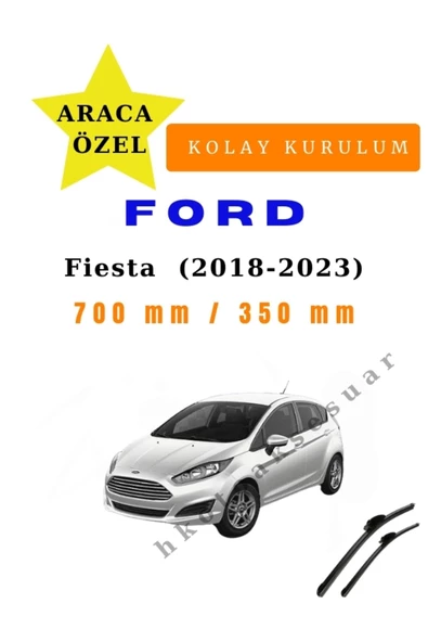 Mfk Ford Fiesta  (2018-2023) Araca Özel Sİlecek Ön İki