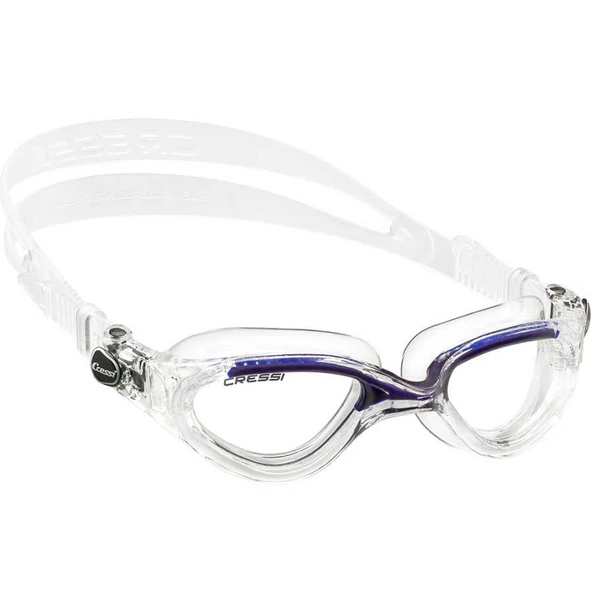 Cressi Flash Yetişkin Deniz Gözlüğü CLEAR-CLEAR-BLUE - 2