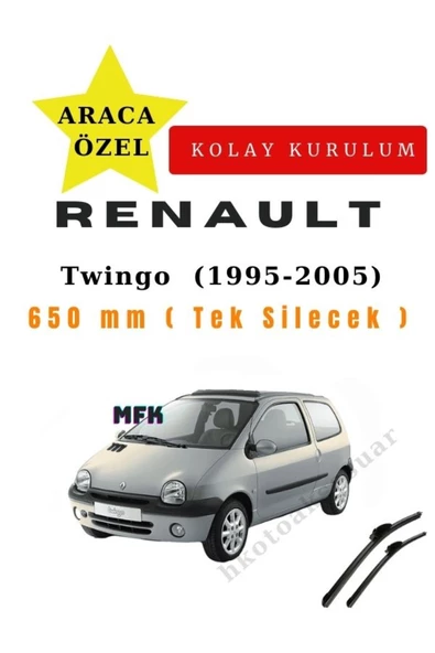 Mfk Renault Twingo  (1995-2005) Araca Özel Silecek Ön