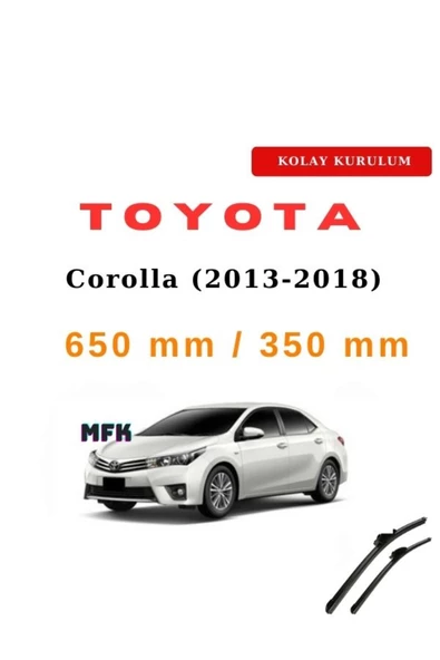 Mfk Toyota Corolla (2013-2018) Araca Özel Silecek - 1
