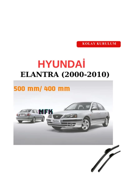 Mfk Hyundai Elantra (2000-2010) Araca Özel Silecek
