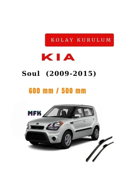 Mfk Kia Soul  (2009-2015) Araca Özel Silecek Ön İki
