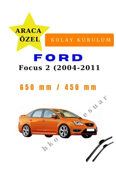 Mfk Ford Focus 2 (2004-2011) Araca Özel Sİlecek