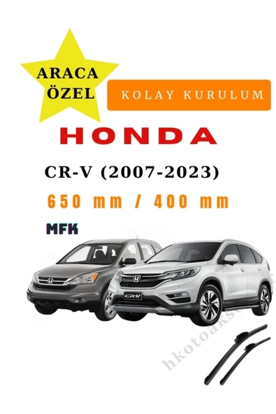Mfk Honda CR-V (2007-2023) Araca Özel Sİlecek Ön İki