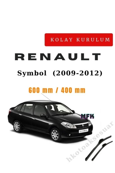 Mfk Renault Symbol  (2009-2012) Araca Özel Silecek