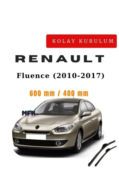 Mfk Renault Fluence (2010-2017) Araca Özel Silecek