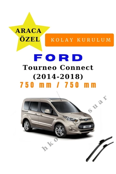 Mfk Ford Tourneo Connect  (2014-2018) Araca Özel Sİlecek Ön iki