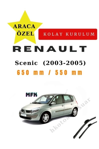 Mfk Renault Scenic  (2003-2005) Araca Özel Sİlecek