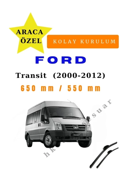 Mfk Ford Transit   (2000-2012) Araca Özel Silecek Ön İki ürün görseli 1