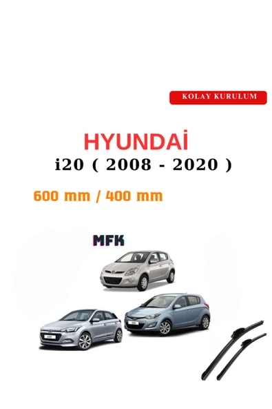 Mfk Hyundai i20 (2008-2020) Araca Özel Silecek