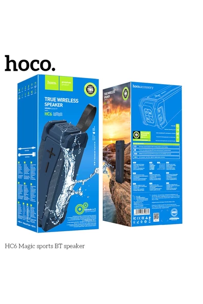 Hoco HC6 Magic Sports Bluetooth Speaker - Hoparlör - Ses Bombası - Premium Product - 6