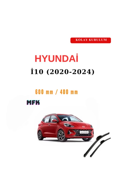 Mfk Hyundai İ10 (2020-2024) Araca Özel Silecek Ön iki