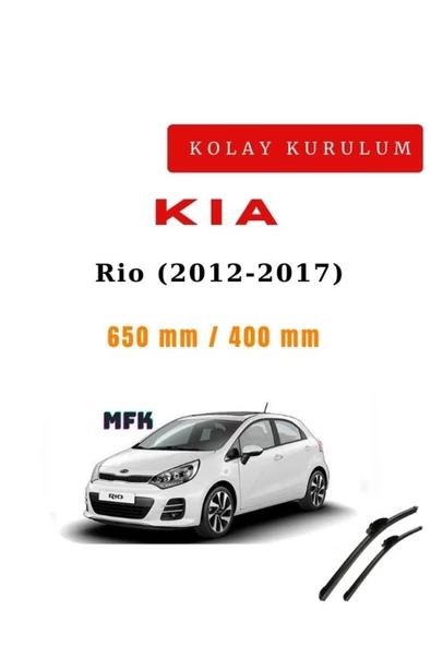 Mfk Kia Rio (2012-2017) Araca Özel Silecek Ön iki