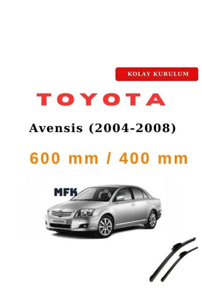 Mfk Toyota Avensis (2004-2008) Araca Özel Silecek
