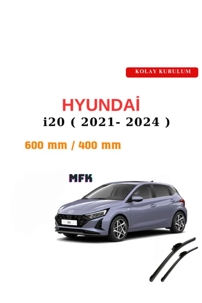 Mfk Hyundai İ20 (2021-2024) Araca Özel Silecek