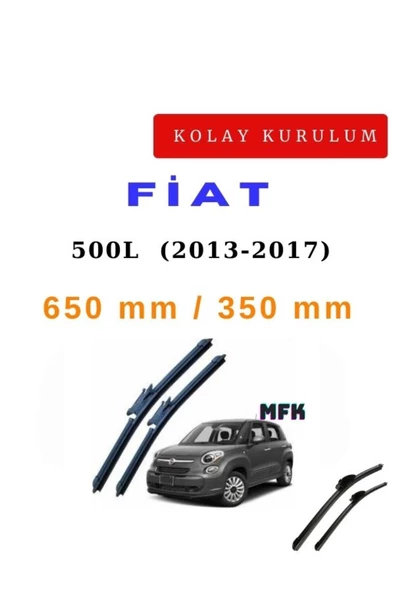 Mfk Fiat 500L  (2013-2017) Araca Özel Silecek Ön İki