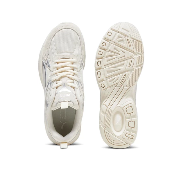 Puma Krem Erkek Deri Lifestyle Ayakkabı  Milenio Tech Suede 393489-03 - Resim 3
