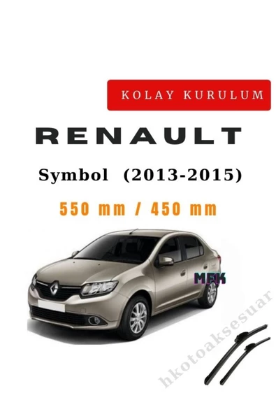 Mfk Renault Symbol  (2013-2015) Araca Özel Silecek