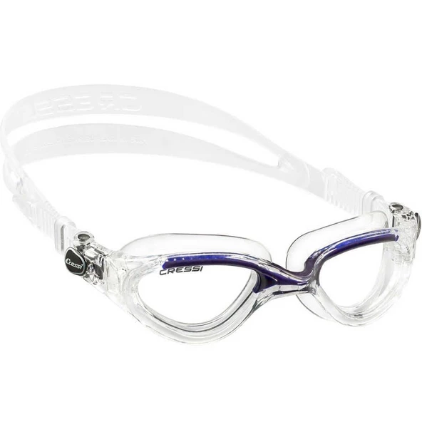 Cressi Flash Yetişkin Deniz Gözlüğü CLEAR-CLEAR-BLUE
