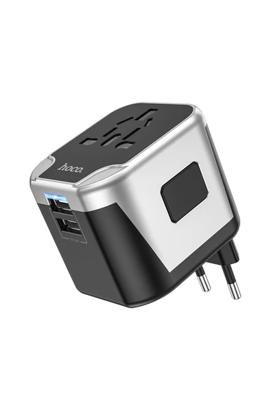 Hoco Fiş Dönüştürücülü Duvar Şarj Adaptör “AC5 Level” - 6