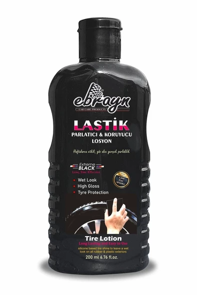 Ebrayn Lastik Parlatıcı Ve Koruyucu Losyon 200 ml