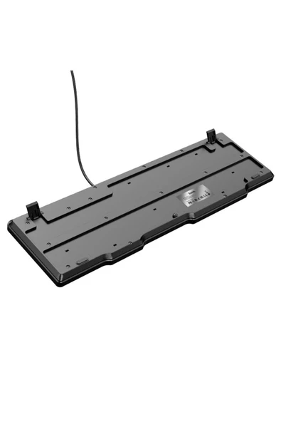 Hoco GM16 Kablolu Klavye ve Mouse Set Türkçe Siyah - Premium Product - 4