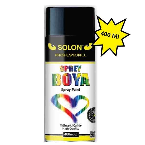 Taraftar Seti Sprey Boya, Sarı-Kırmızı 400 ml - Resim 3