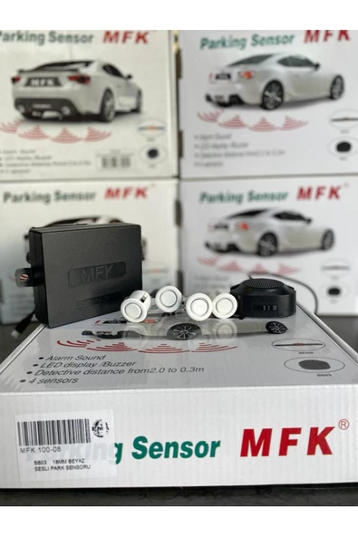 Mfk Universal Park Sensörü Sesli Beyaz 18 Mm - 2