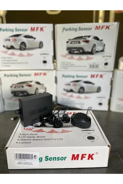 Mfk Universal Park Sensörü Sesli Siyah 18 Mm - 3