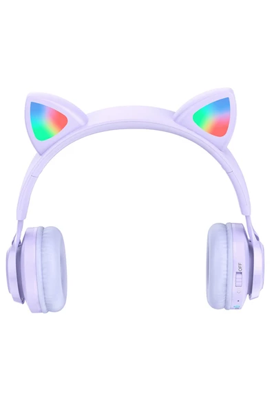 Hoco W39 Çocuklar için Kedi Kulağı Kablosuz Kulaklık - Premium Product - 2
