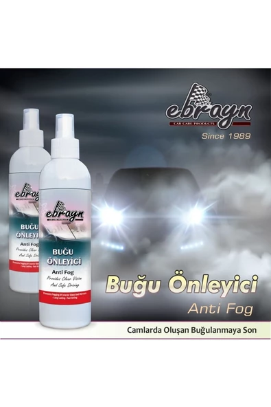 Ebrayn Buğu Giderici Önleyici 250 Ml