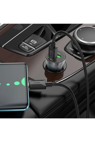 Hoco Araç Şarj Adaptörü “Z47A Transparent Discovery Edition” PD30W+QC3.0 - Premium Product - 7