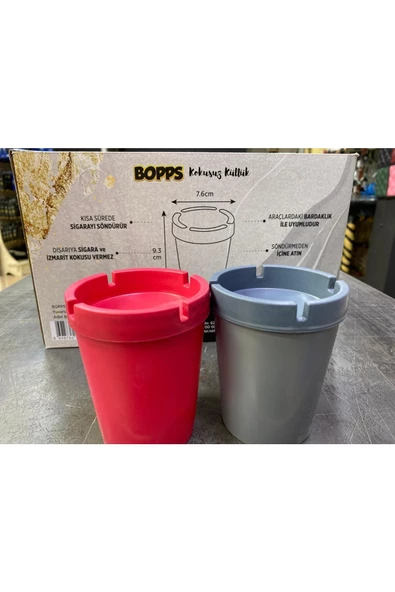 BOOPS Kokusuz Oto Küllük Kırmızı - 2
