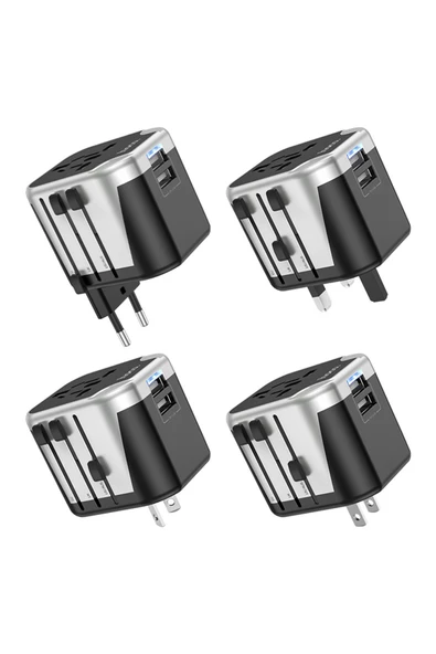 Hoco Fiş Dönüştürücülü Duvar Şarj Adaptör “AC5 Level” - 4