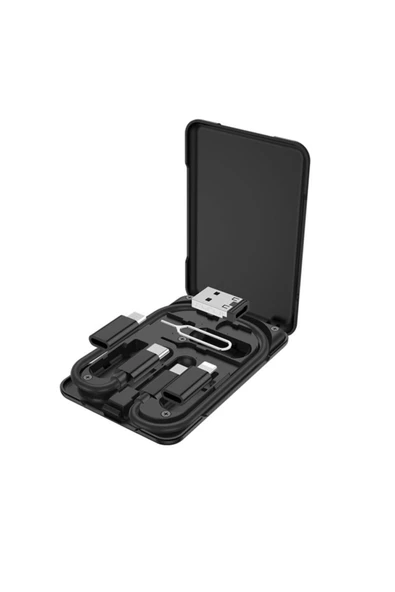 Hoco 6-in-1 “u86 Treasure” Şarj Data Kablosu Ve Otg Adaptör Seti-çok Amaçlı Saklama Kutusu Içinde - 2