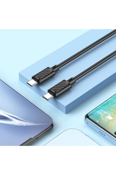 Hoco X88 Gratified PD 60W Hızlı Şarj Kablosu - Type C to Type C - Premium Product - 5