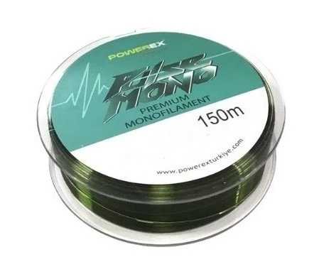 Powerex Pulse 150 m. 0,40 mm. 10,04 kg. Çekerli Yeşil  Carbon Monofilament Misina - 2