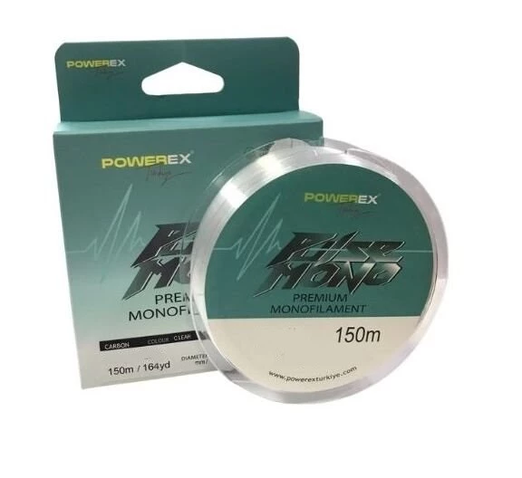 Powerex Pulse 150 m. 0,40 mm. 10,04 kg. Çekerli Carbon Monofilament Misina