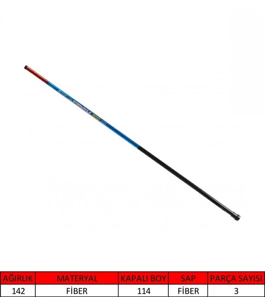 Captain 1050 Stream Pole 500 cm Göl Kamışı - 2
