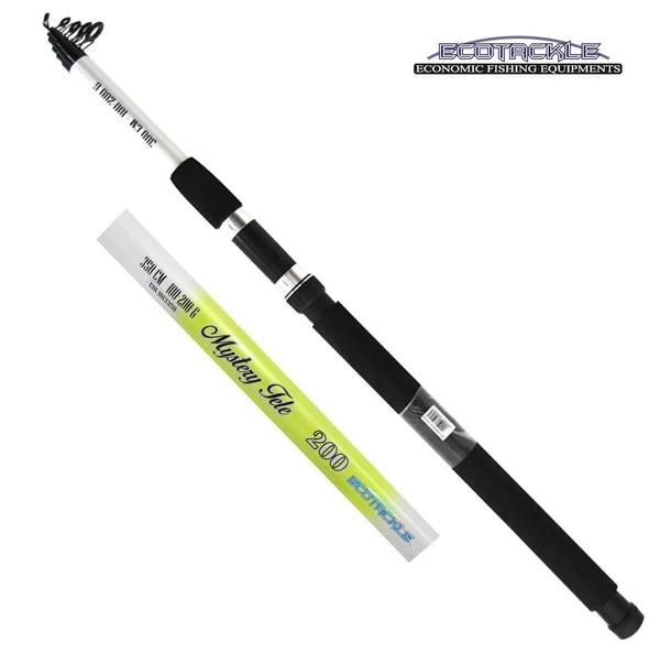Ecotackle Mystery Tele 150 300 cm 75-150g Atarlı Fiber Teleskopik Olta Kamışı - Resim 2