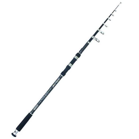 Albastar Titan 365 cm 3.25 lbs Aksiyonlu Karbon Sazan Olta Kamışı