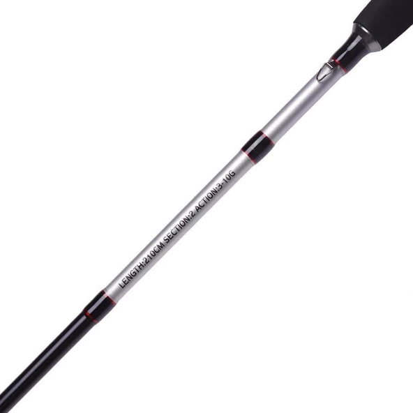 Albastar Talent 210 cm 3-10g Atarlı Karbon LRF Olta Kamış - Resim 8