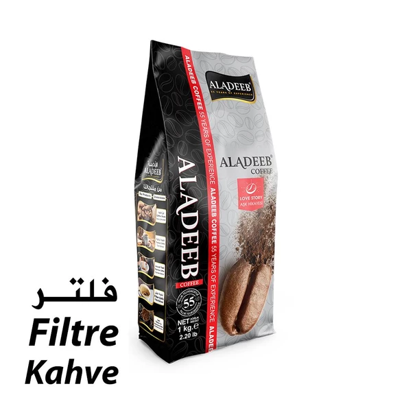 ALADEEB FİLTRE ÖĞÜTÜLMÜŞ KAHVE 1 Kg