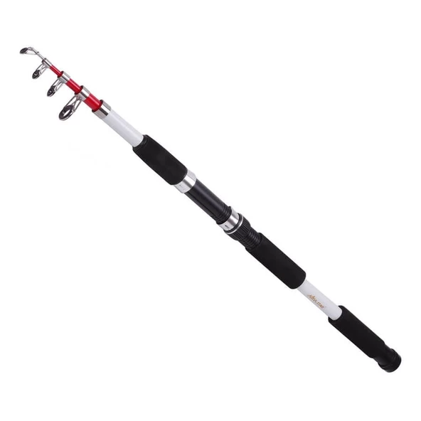 Albastar White Craft 240 cm 50-100g Atarlı Fiber Teleskopik Olta Kamışı