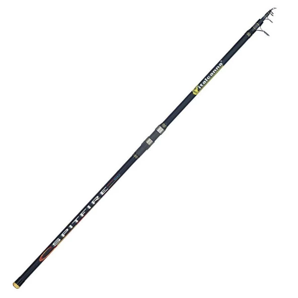 Italcanna Spitfire 430 cm 180g Atarlı Karbon Surf Olta Kamışı