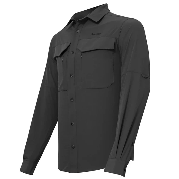 Alpinist Natriks Uzun Kollu Erkek Gömlek L Beden Antrasit - 2