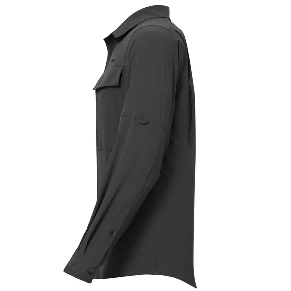 Alpinist Natriks Uzun Kollu Erkek Gömlek L Beden Antrasit - 3